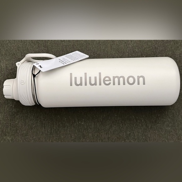 lululemon athletica Other - Lululemon Back to Life 24 oz White Water Bottle